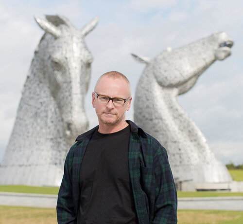 photo of Andy Scott, The Kelpies sculptor